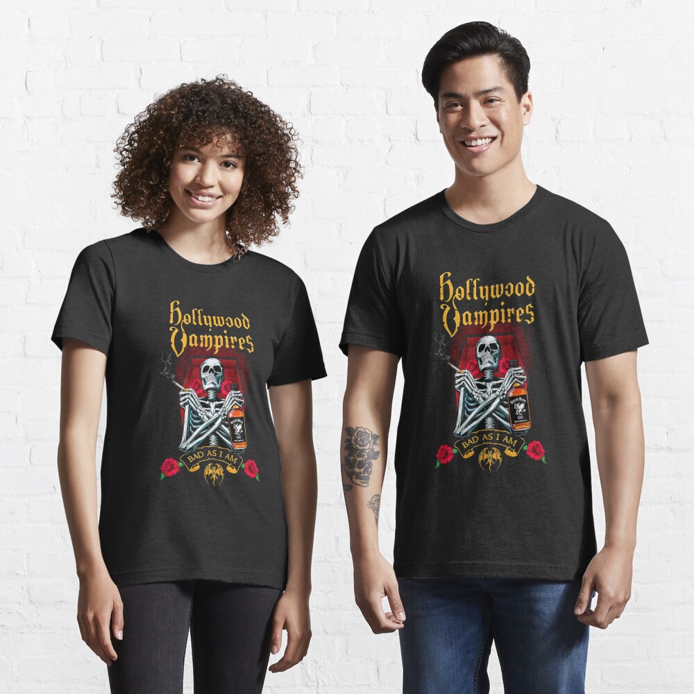 Hollywood Vampires As Bad as I Am  Essential T-Shirt for Sale by  franciechristie | Redbubble