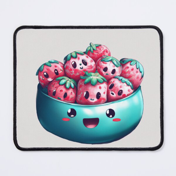 Item preview, Smiling Strawberries (V2) designed and sold by Lilieae.