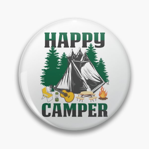Item preview, Happy Camper - Mountain designed and sold by Depeting.