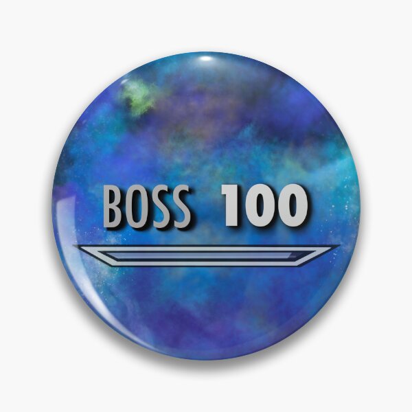 Item preview, Boss Level 100 designed and sold by spookyhobbit.