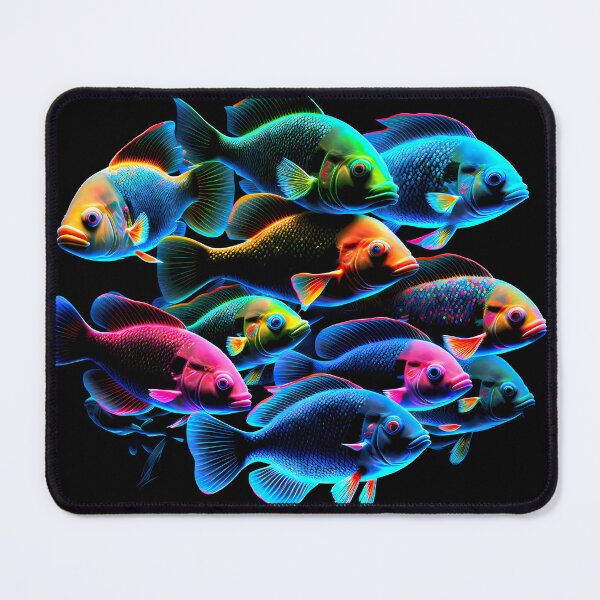Item preview, School of Neon Fish designed and sold by FunWearVM.