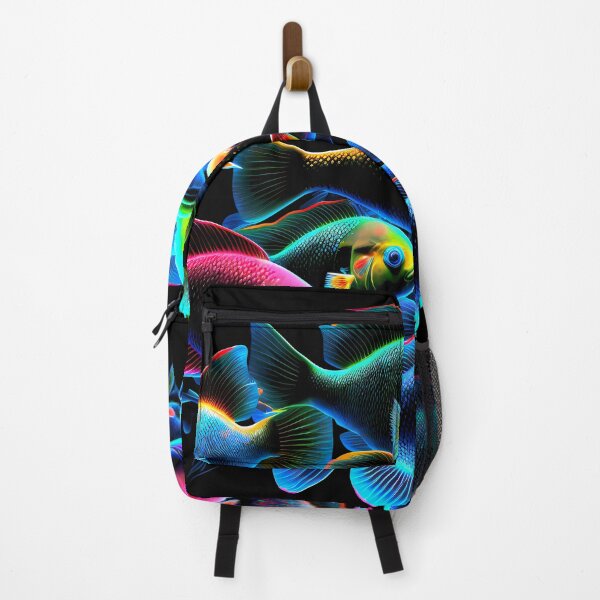 Item preview, School of Neon Fish designed and sold by FunWearVM.