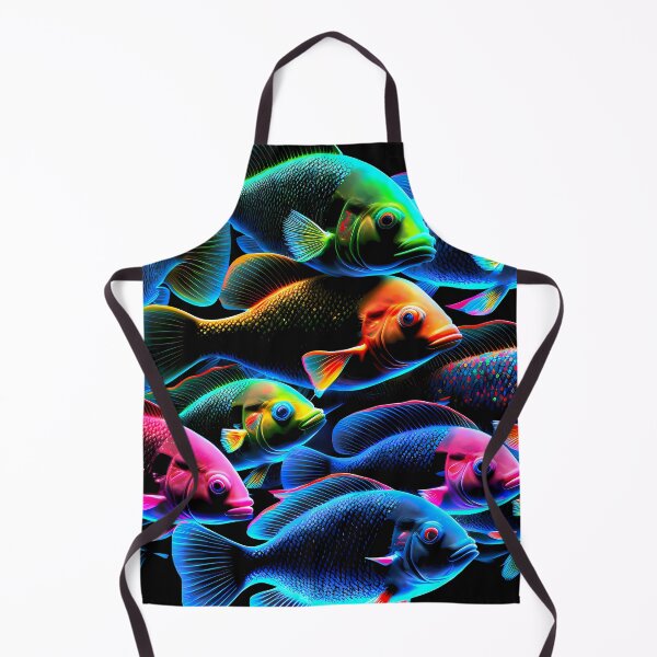 Item preview, School of Neon Fish designed and sold by FunWearVM.