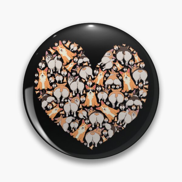 Item preview, Cute Corgis Funny Dog Mom Corgi Lover Heart Valentines Day designed and sold by r-silver.