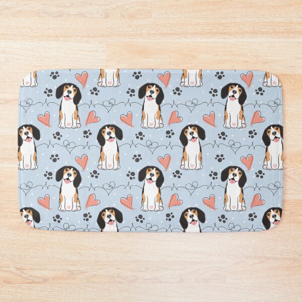 Item preview, Love Beagle - Tricolor 1 designed and sold by Lulupainting.