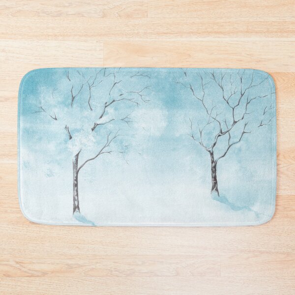 Item preview, Two Snowy Trees designed and sold by IrinaIkar.