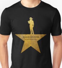HARRINGTON: An American Babysitter (gold texture) Unisex T-Shirt