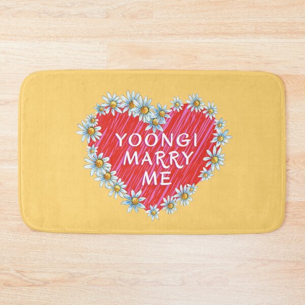 Item preview, flowery heart -marry me yoongi designed and sold by Juditicona.