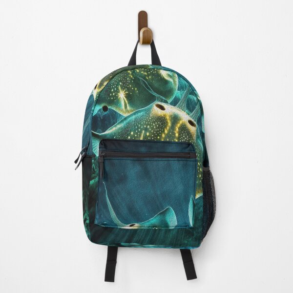 Item preview, Deep Sea Surface Marine Fish Stingray Life Oil Painting designed and sold by Trendy Valley .