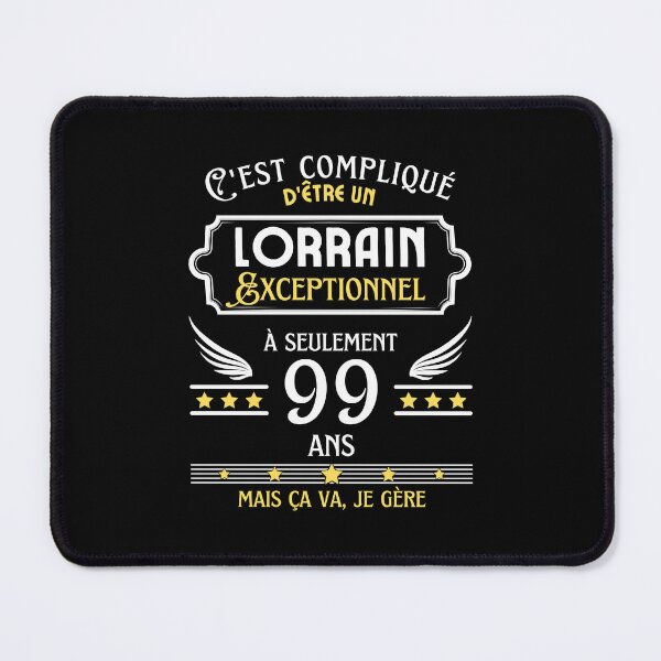 Item preview, Lorrain Man 99th Birthday gift designed and sold by RomualdGR.