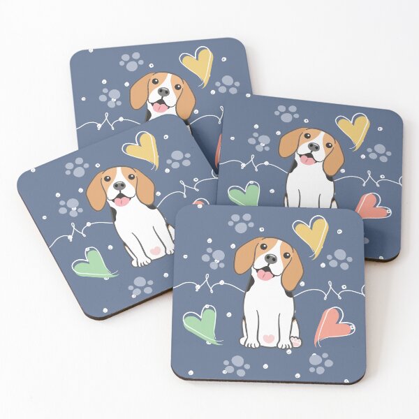 Item preview, Love Beagle - Tricolor 2 designed and sold by Lulupainting.