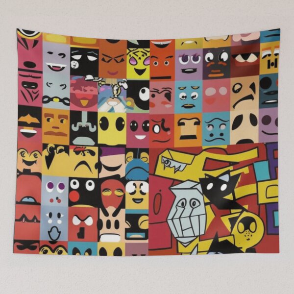 Item preview, Cute Smileys and Emojis colorful design classic art designed and sold by coolkiwie.