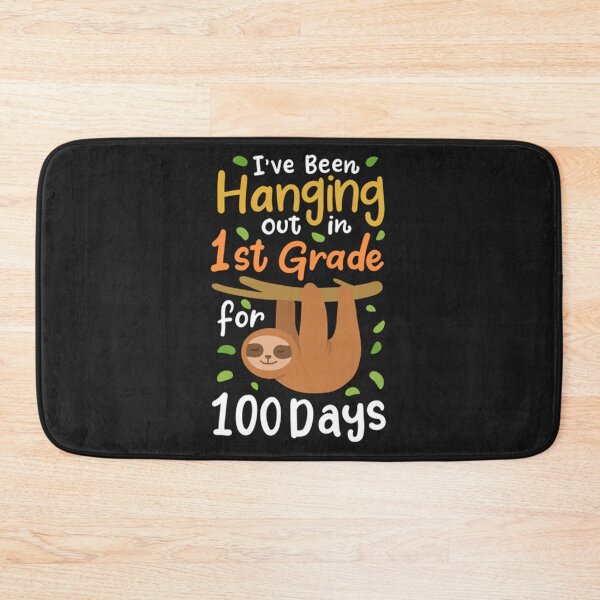 Item preview, 100 Days of School 1st Grade Sloth Student designed and sold by ErnestiFuhrman.
