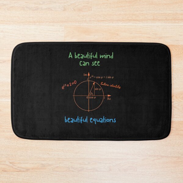 Item preview, Eulers identity beautiful mind, beautiful equation designed and sold by t1n3333.