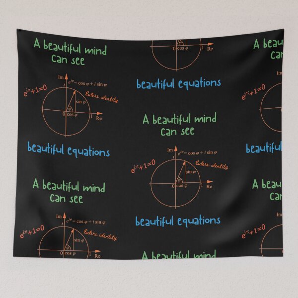 Item preview, Eulers identity beautiful mind, beautiful equation designed and sold by t1n3333.