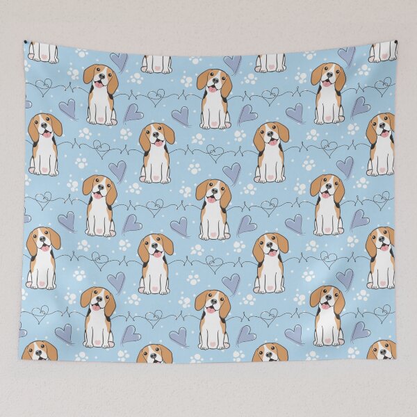 Item preview, Love Beagle - Tricolor 3 designed and sold by Lulupainting.