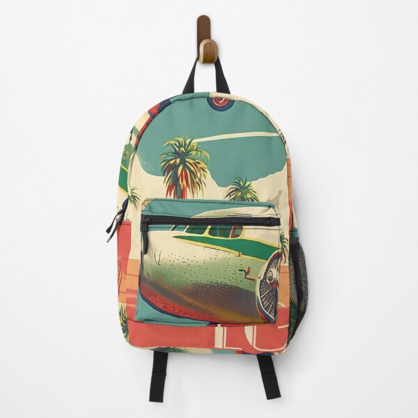 Item preview, Egypt Plane Vintage Travel Art Poster designed and sold by OldTravelArt.
