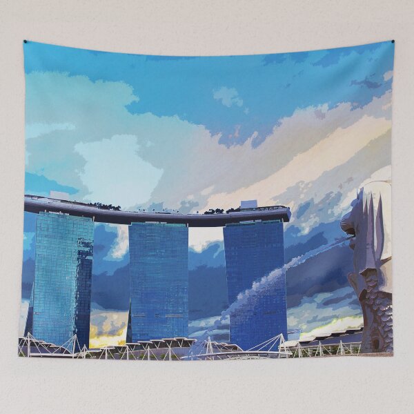 Item preview, Merlion Marina Bay Architecture Singapore designed and sold by Anuchartl.