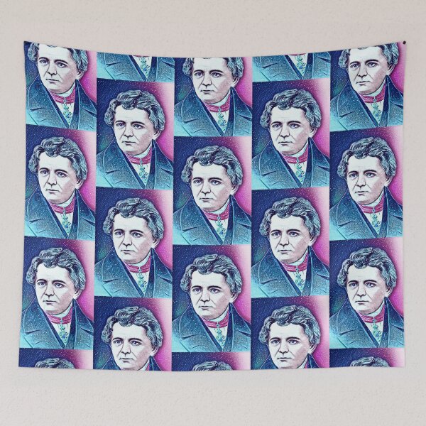 Item preview, Georg Ohm Artwork | Georg Ohm Portrait | Georg Ohm Wall Art  designed and sold by Suyogsonar25.