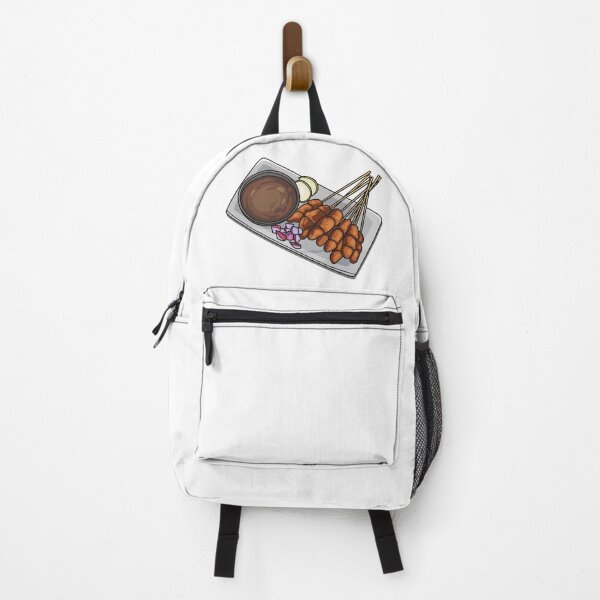 Item preview, Satay cartoon illustration designed and sold by Misscartoon.