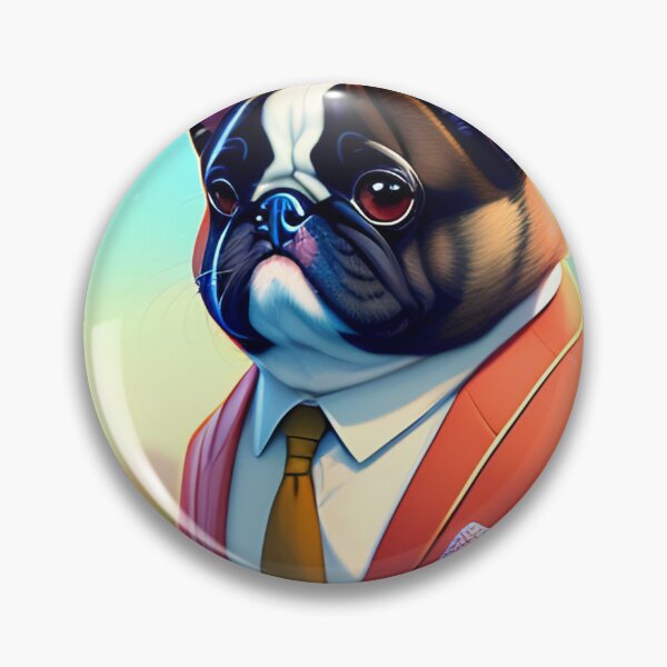 Item preview, Business man pug in full business suit, entrepreneur 1 designed and sold by vishalraifx.