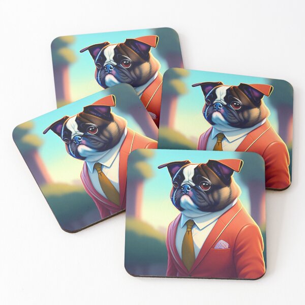 Item preview, Business man pug in full business suit, entrepreneur 1 designed and sold by vishalraifx.