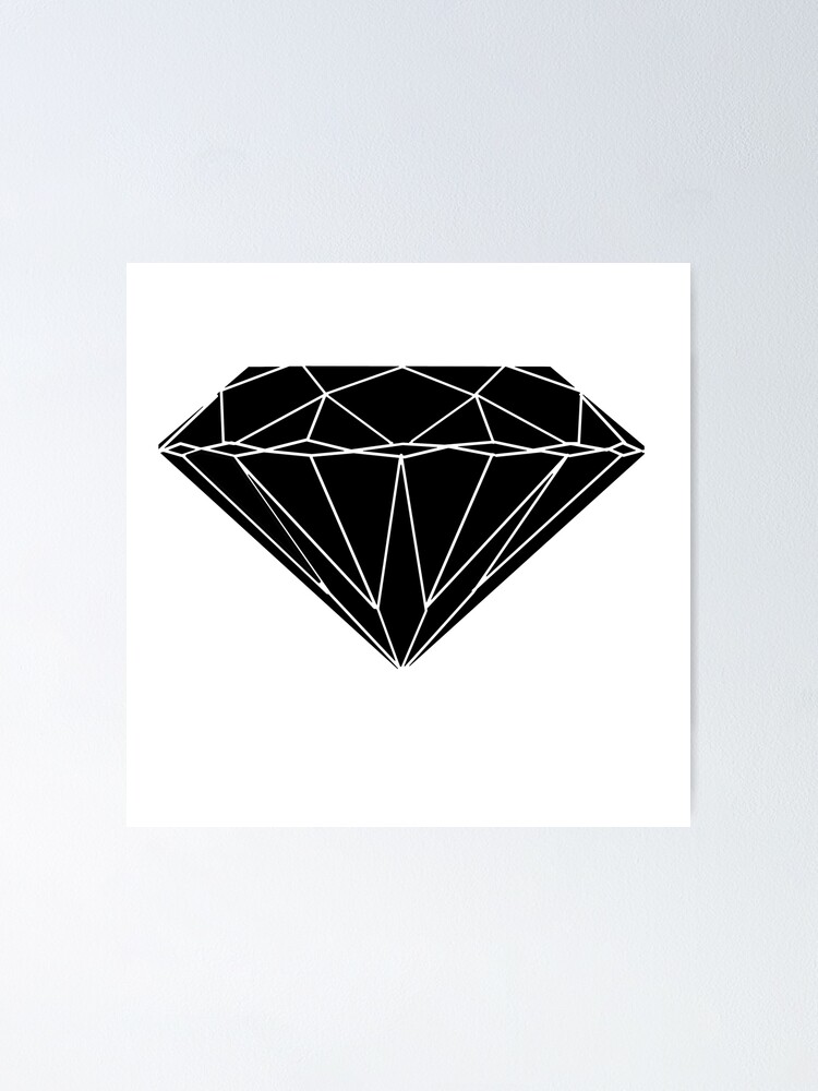 Poster black diamond 