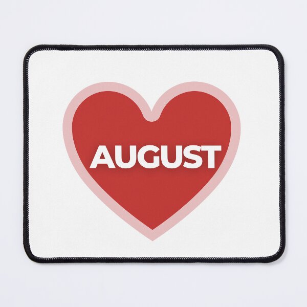 Artikelvorschau, Ich liebe August entworfen und verkauft von Itsheartshop.