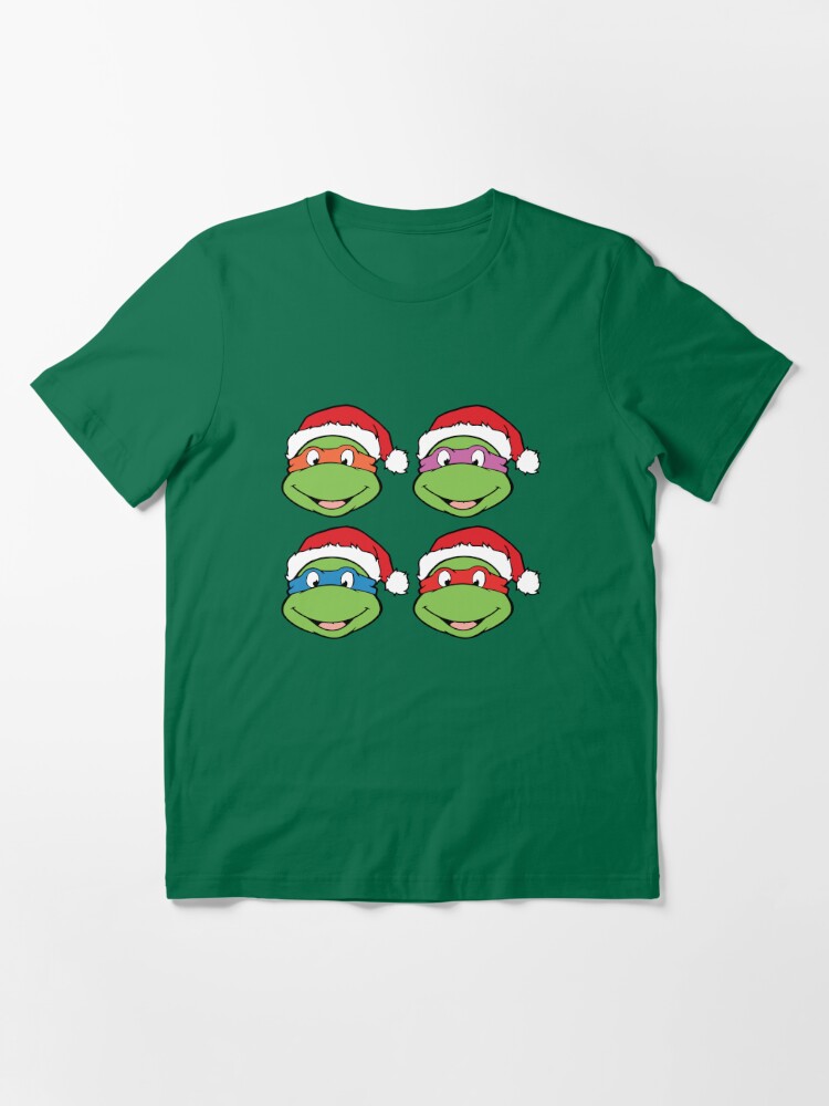 Teenage Mutant Ninja Turtles Front/Back T-Shirt - Heather Kelly