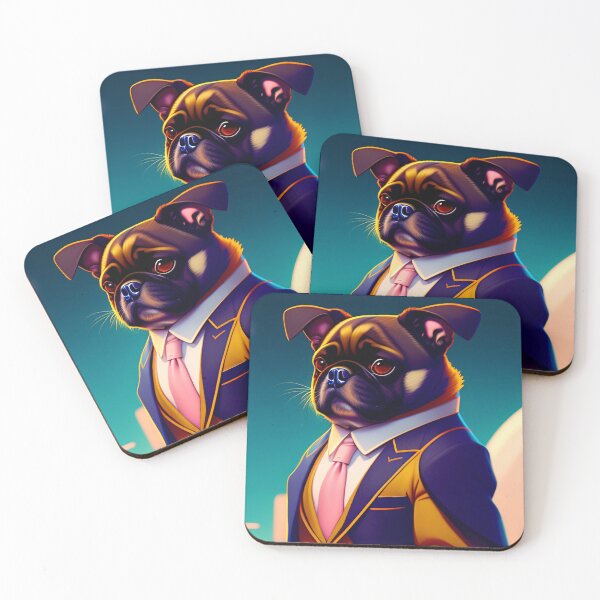 Item preview, Business man pug in full business suit, entrepreneur 3 designed and sold by vishalraifx.