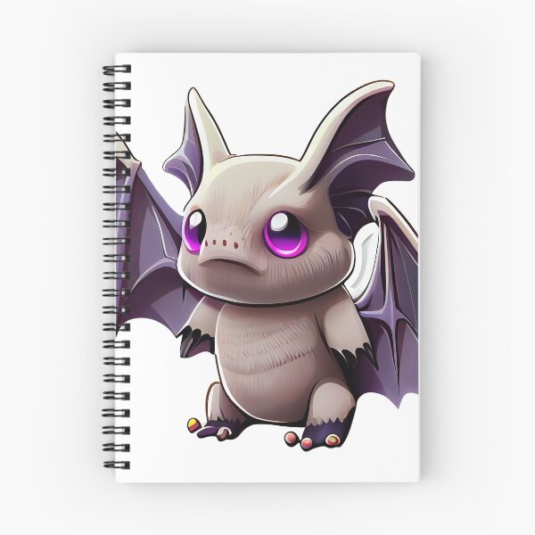 Item preview, Cute pink and purple fruit bat designed and sold by TheBrainArt.