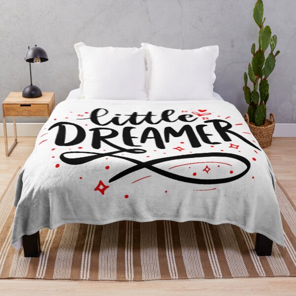 Item preview, Little Dreamer - Black & red quotes designed and sold by jwebmarket.