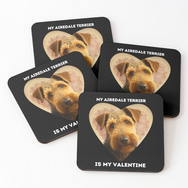 Artikelvorschau, Haustier-Valentinstag Mein Airedale Terrier ist mein Valentinsschatz entworfen und verkauft von netdota.