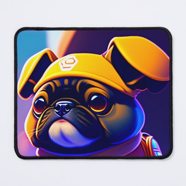 Item preview, Cool dog astronaut illustration in the space, colorful vibrant digital art 12 designed and sold by vishalraifx.