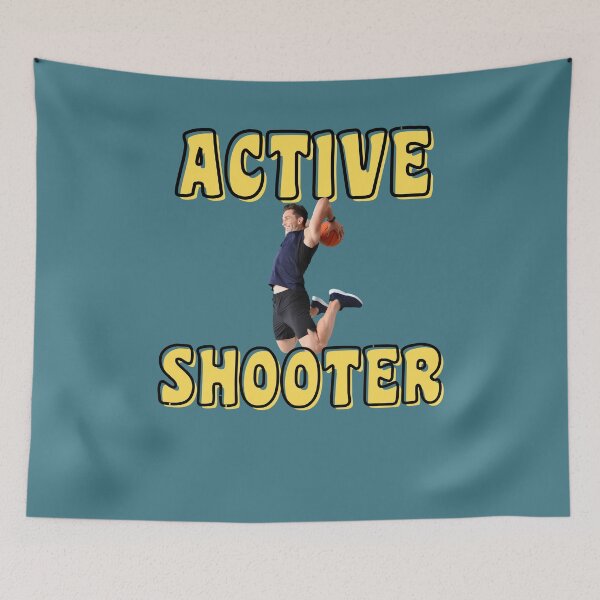 Item preview,  ACTIVE SHOOTER BASKETBALL designed and sold by starfishstuff.