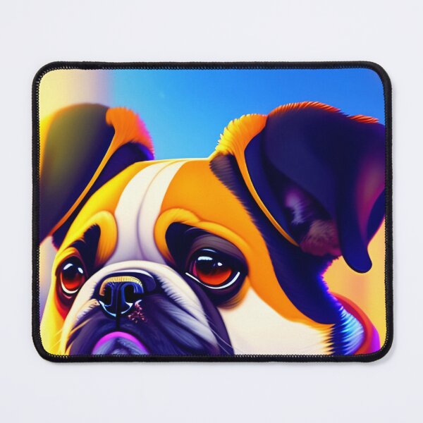 Item preview, Cool dog astronaut illustration in the space, colorful vibrant digital art 15 designed and sold by vishalraifx.