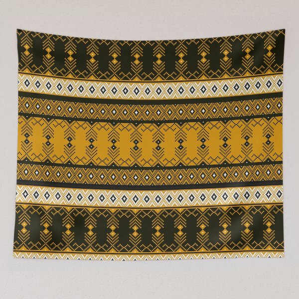 Item preview, African Mud Cloth Artwork - Tribal Pattern Lovers designed and sold by SeemDev786.