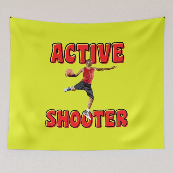 Item preview,  ACTIVE SHOOTER BASKETBALL designed and sold by starfishstuff.