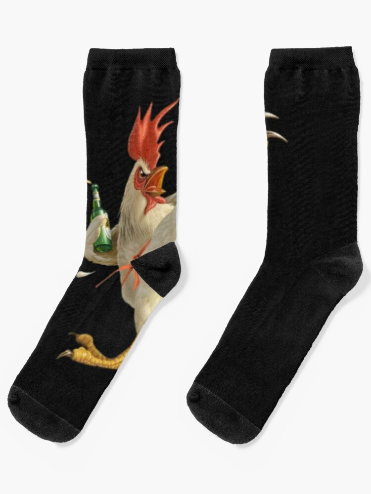 kung fu chicken Socks by mahass