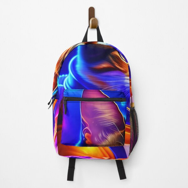 Item preview, Cool cat astronaut illustration in the space, colorful vibrant digital art 15 designed and sold by vishalraifx.