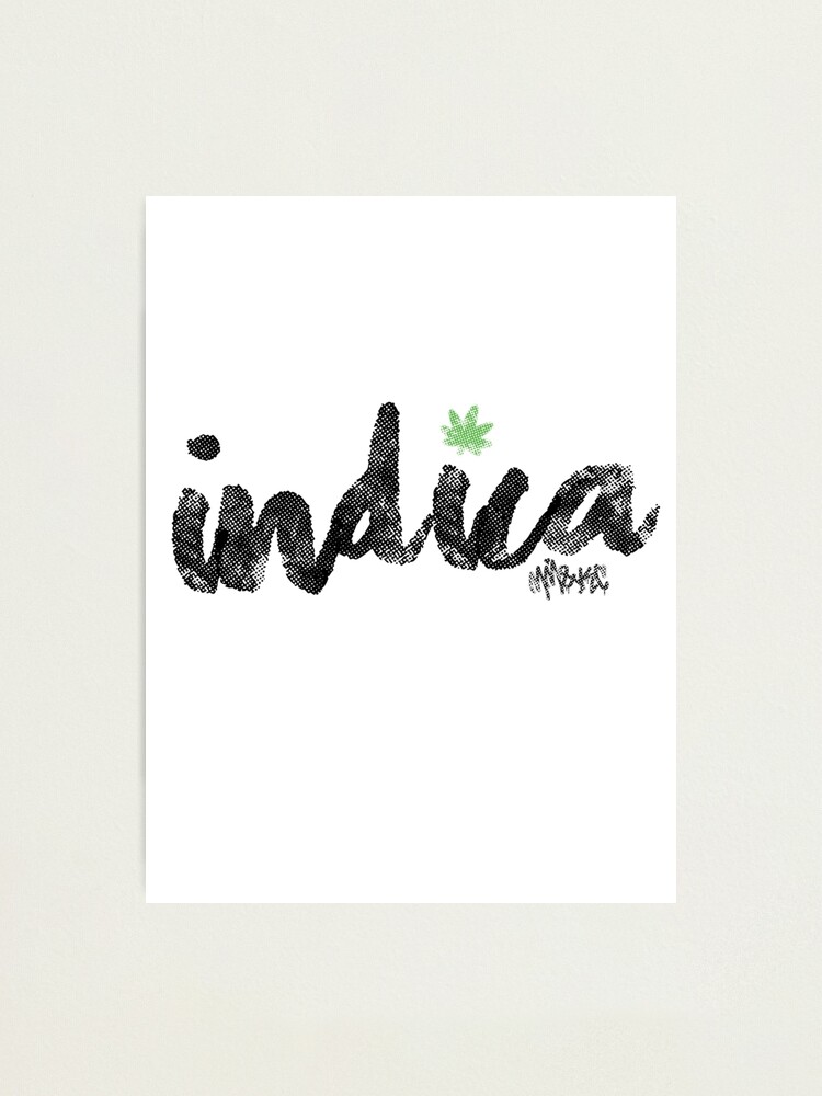 Alternate view of Indica Photographic Print
