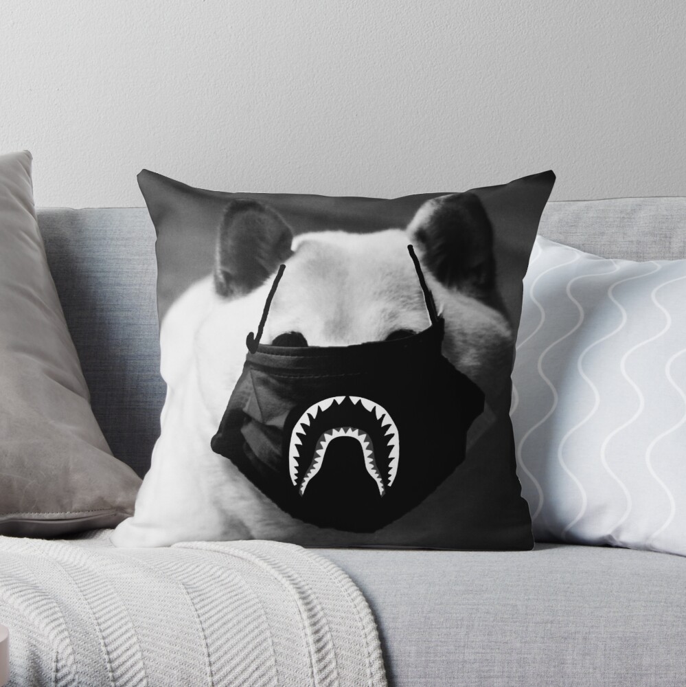 shiba throw pillow