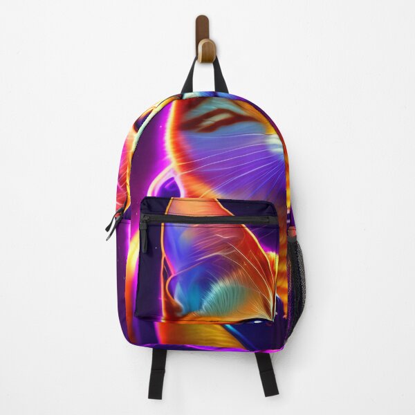 Item preview, Cool cat astronaut illustration in the space, colorful vibrant digital art 15 designed and sold by vishalraifx.