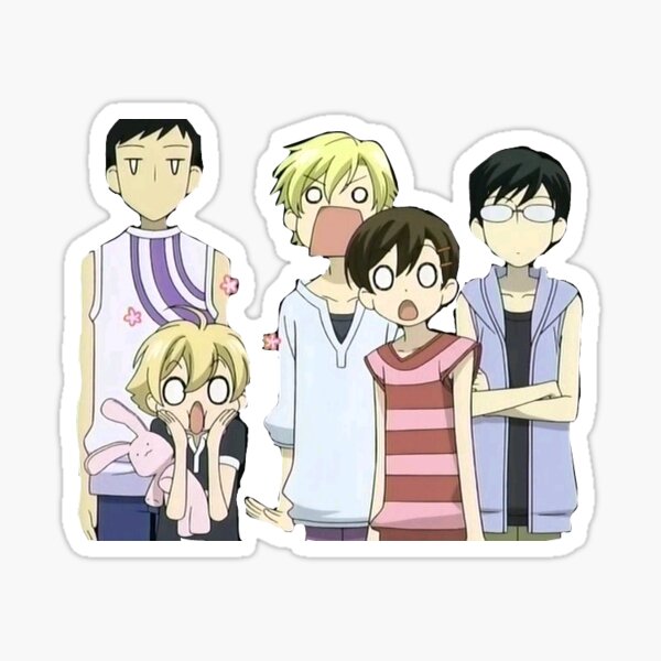 Ouran High Stickers for Sale | Redbubble