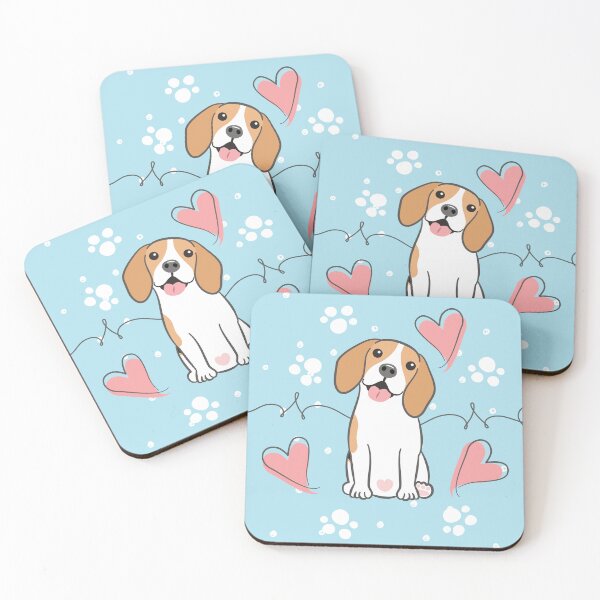 Item preview, Love Beagle - Tricolor 4 designed and sold by Lulupainting.