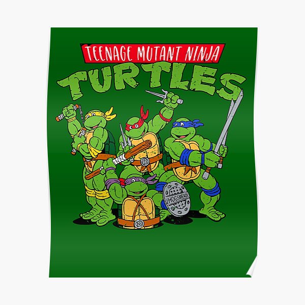 Teenage Mutant Ninja Turtles Classic Retro Essential T-Shirt for Sale by  jeyseldashniy
