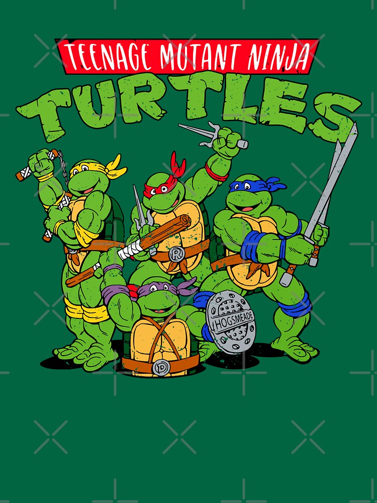 Vintage 90s Kids T-shirt Teenage Mutant Ninja Turtles TMNT Sewer