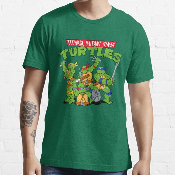 Teenage Mutant Ninja Turtles Classic Retro Essential T-Shirt for Sale by  jeyseldashniy