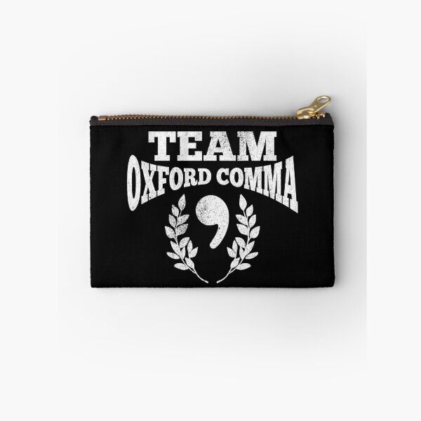 Item preview, Team Oxford Comma - Funny English Grammar Police Shirt designed and sold by nvdesign.