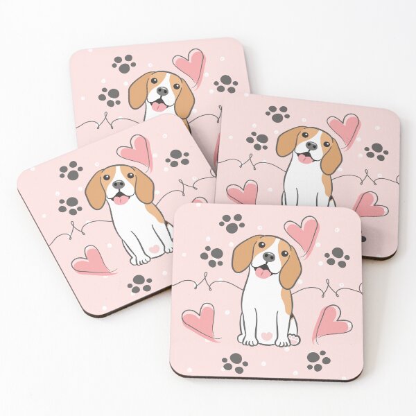 Item preview, Love Beagle - Tricolor 5 designed and sold by Lulupainting.